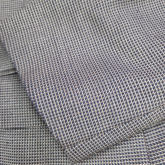 CANALI Wool Silk Blazer Men's 52/US 42‎ Brown Check 3 Button Sport Coat Italy - Picture 8 of 16